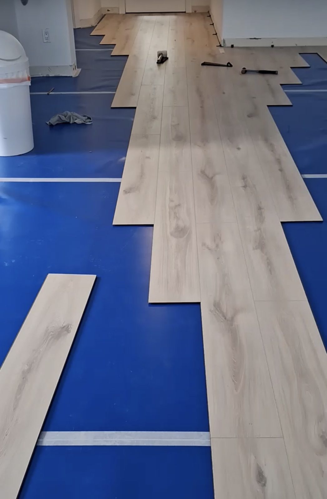Luxury Vinyl Plank Installation