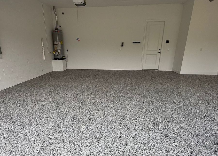 After: Garage Floor Epoxy